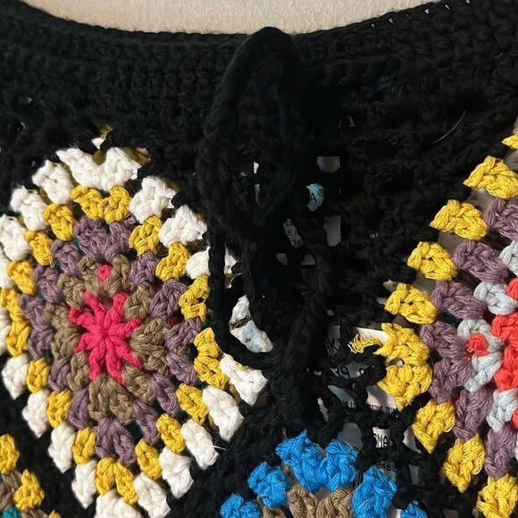 New! AKIRA PACK YOUR BAGS RHINESTONE TRIM CROCHET SKIRT SIZE SMALL - Picture 6 of 13